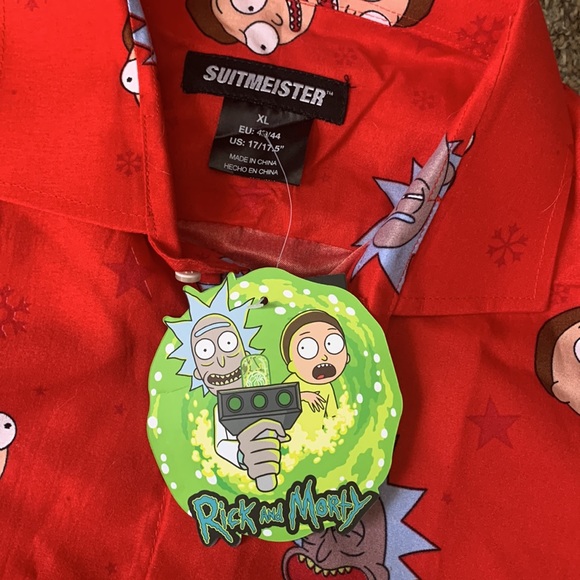 Rick and morty button up shirt - Picture 3 of 3